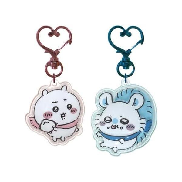 ちいかわ ぷっくりったいペアキーホルダー ちいかわ×モモンガ CKW-PP