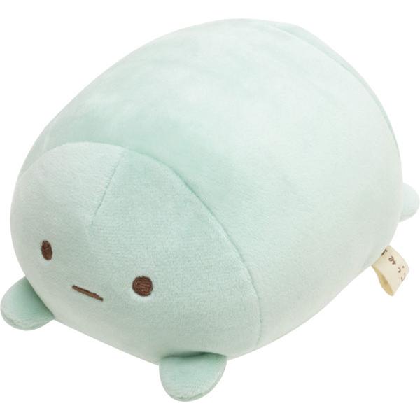 すみっコぐらし スーパーもーちもちぬいぐるみ たぴおか ブルー 約80