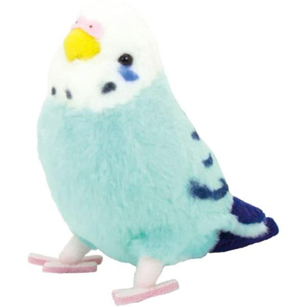 吉徳大光 ことりのね セキセイインコ ブルー 約13cm ぬいぐるみ
