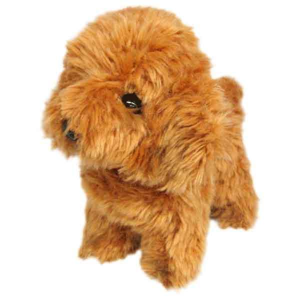 日本製 グレイスフル ぬいぐるみ  トイプードル S アプリコット 立ち 犬 新品 *