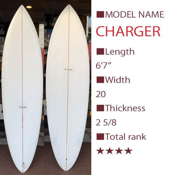 Tyler Warren Sharpes CHARGER（タイラー ウォーレン チャージャー