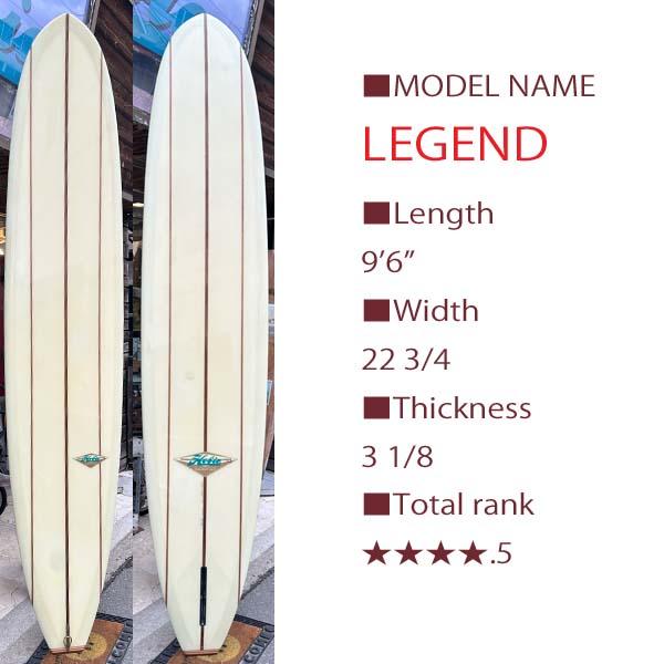 PRICE DOWN】HOBIE LEGEND Shaped by Terry Martin 9'6