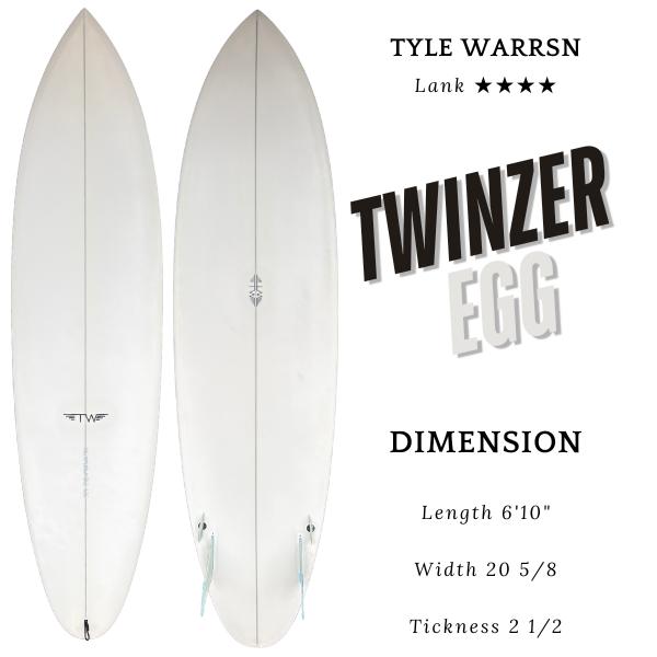 Tyler Warren Shapes TWINZER EGG 6'10