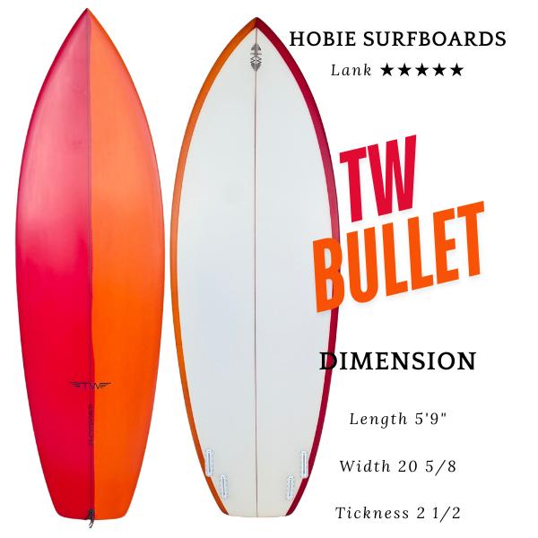 Tyler Warren Shapes BULLET 5'9