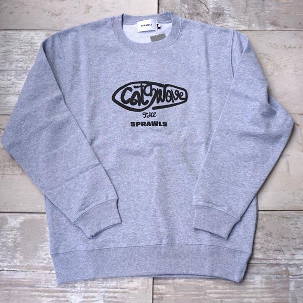 Sprawls Catch the wave Crew Sweats 10oz（スプロールズ 湘南 長袖