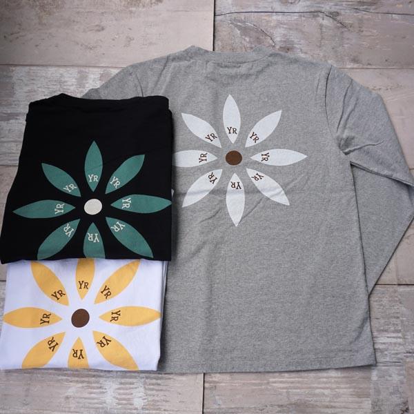 【再値下げ】YELLOWRAT YR FLOWER L/S TEE 新品S Yellow Rat YELLOWRAT YR FLOWER L/S TEE(イエローラット 長袖