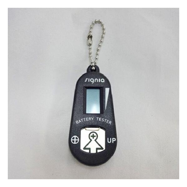 電池の残量が分かるバッテリーチェッカー！補聴器電池専用(空気電池)の電池残量計。便利な電池保管ケース付きです。※精度が高いものではないため、電池残量表示に多少の差が出てしまう可能性がございます。ご了承ください。対応メーカー：シグニア・オーテ...