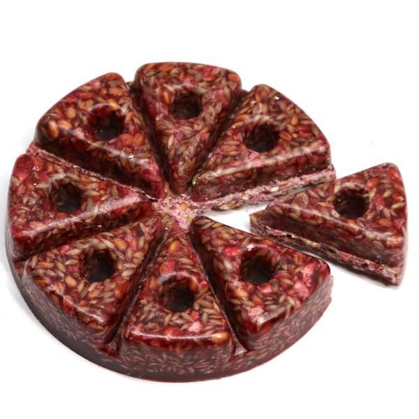 ネズコロンSはネズミの好む小麦粉やカナリヤシードなどを配合してパラフィン（ろうそくの原料）で固めたネズミ駆除剤です。防水なので水気の多い場所でも設置できます。メール便は2個まで対応です。【特  長】・驚くほどよく食べます・雨や水に強い殺鼠剤...