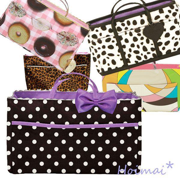 【メール便送料無料】ROO-Carriageのバックインバック　ゼブラ柄　ハートのスパンコール付き♪