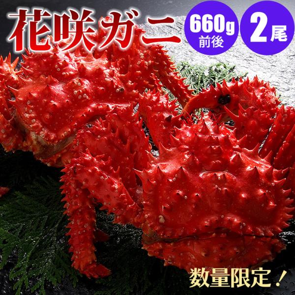 花咲ガニ 660g前後×２尾 北海道産 カニ 花咲ガニ 蟹 蟹ギフト 海鮮ギフト