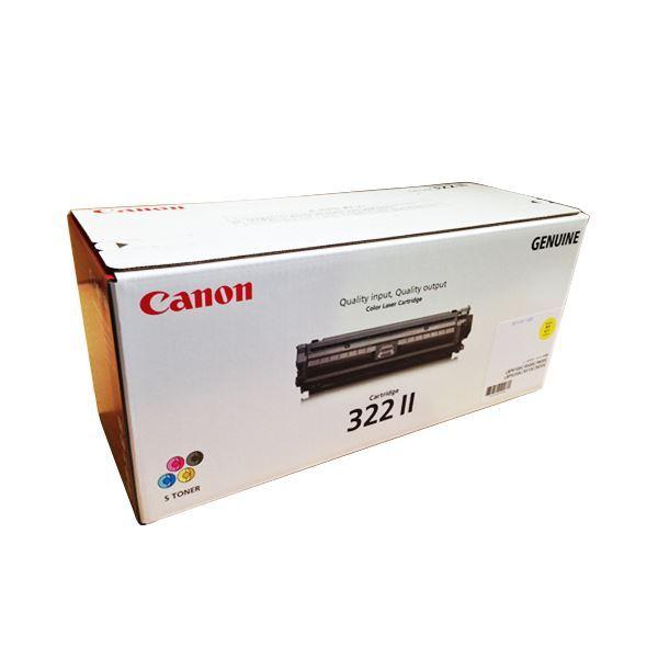 キヤノン トナーカートリッジ322II輸入純正品 イエロー 1個 :ds ...