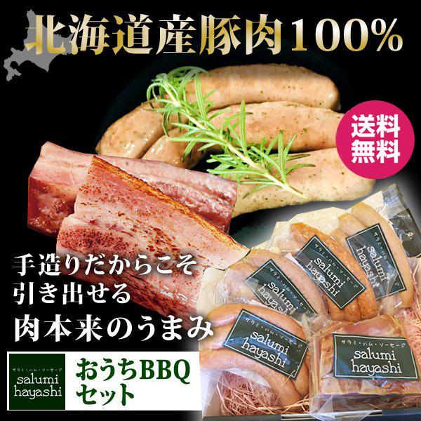 バーベキュー ソーセージ ベーコン 5種類 北海道産豚肉100% BBQ お取り寄せグルメ 冷蔵 ギフト 贈答 母の日 父の日 敬老の日 お中元 お歳暮 送料無料