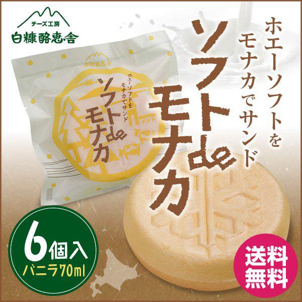 アイス ソフトdeモナカ 最中アイス 6個 メディア紹介 搾りたて生乳