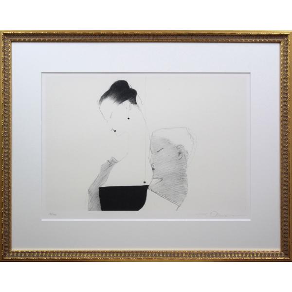 天野喜孝 「男と女」 リトグラフ 版画 絵画 - 北海道画廊 : 北海道画廊