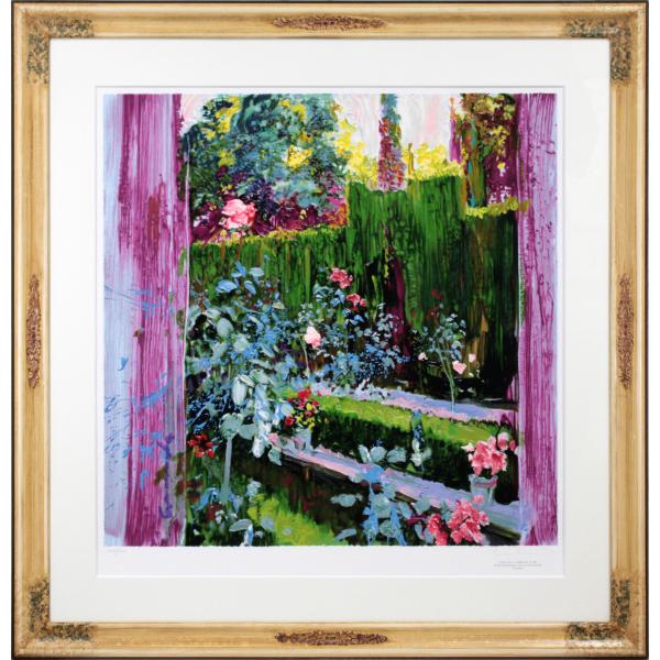 トレンツ・リャド 「黄昏の光」 シルクスクリーン 版画 絵画 - 北海道