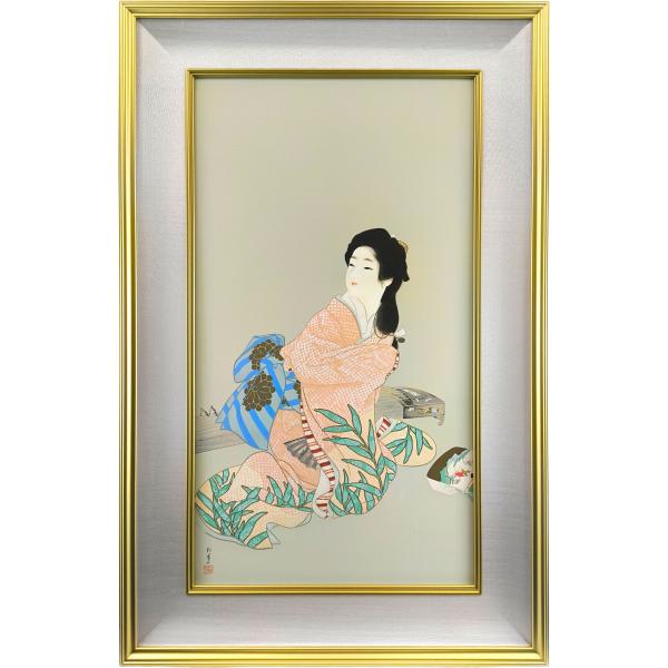 上村松園 「娘深雪」 シルクスクリーン 版画 絵画 - 北海道画廊
