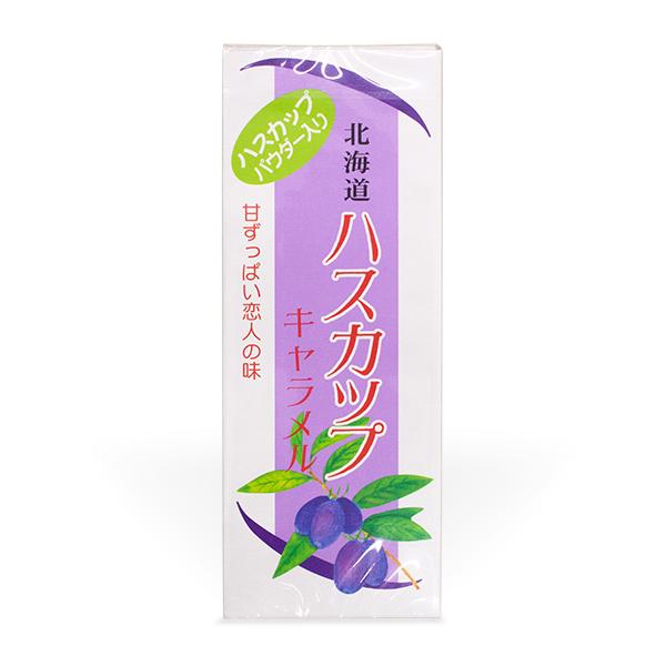 伝説の果実と呼ばれるハスカップの粉末を練りこんでいます。