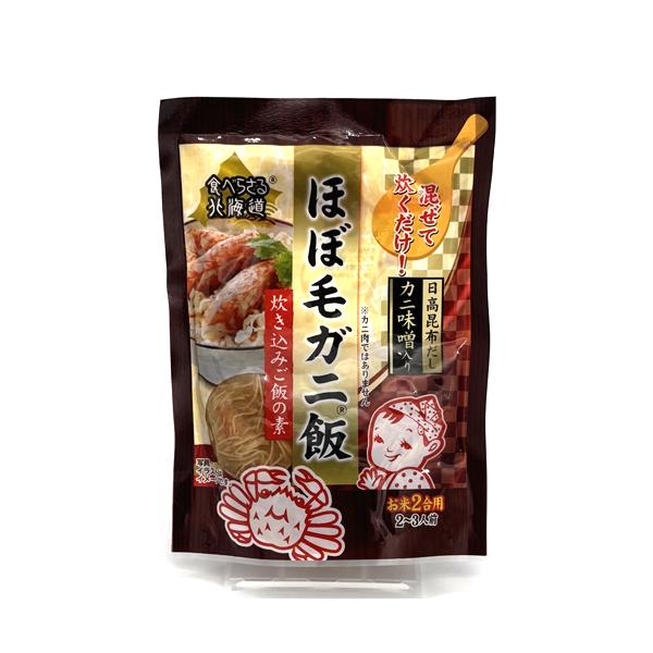 高級な毛ガニを再現した絹のような繊維と味の深みを味わえるカニ風味かまぼこが入った炊き込みご飯の素！！！（ほぼ毛がにはカネテツデリカフーズ株式会社の登録商標です。）■原材料名：カニ風味かまぼこ（国内製造）、カニ味噌加工品、昆布だし（昆布エキス...