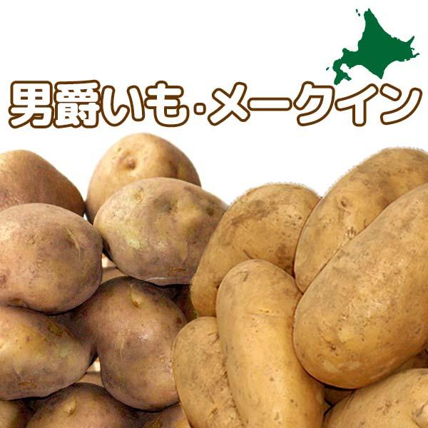 男爵いも＆メークイン10kg 野菜セット［2026年秋収穫 北海道真狩村産［北海道/真狩/真狩産/男爵/メイクイーン/道産/北海道産/美味しい］