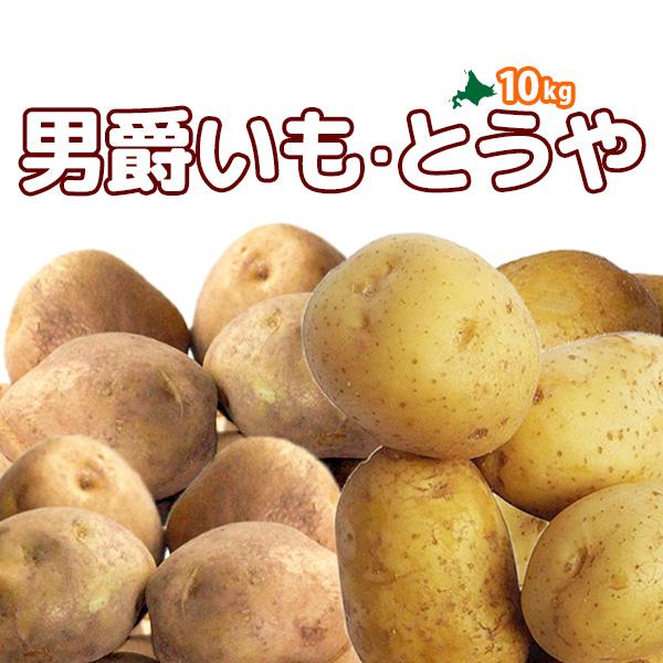 男爵いも＆とうや10kg 野菜セット［2026年秋収穫 北海道真狩村産［北海道/真狩/真狩産/男爵/とうや/道産/北海道産/美味しい/じゃがいも］