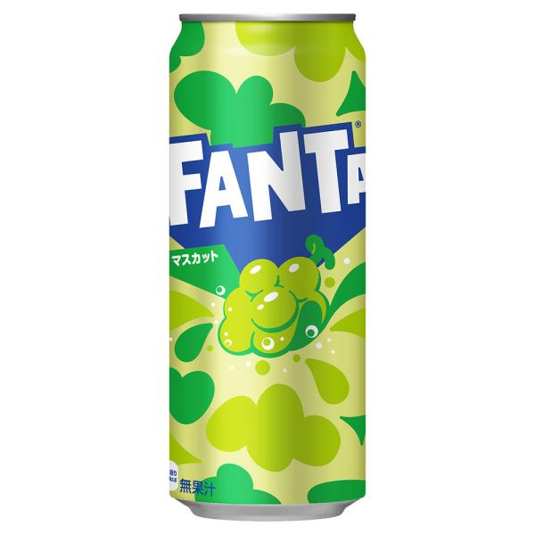炭酸 ジュース ぶどう 缶 ファンタ マスカット 500ml 缶 24本 爆買