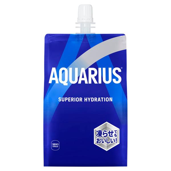 ストアポイント5%付 アクエリアス スポーツドリンク パウチ ハンディパック 300g 30本 熱中症 対策