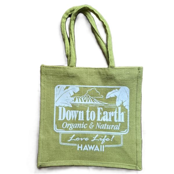 トートバッグ ダウントゥーアース グリーン ハワイ限定 エコバッグ