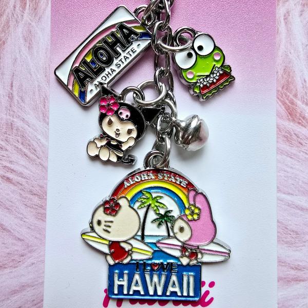 新品　Hawaii ハワイ限定　クロミ　ストラップ　サンリオ　希少　キーホルダー ハワイ限定 日焼けマイメロディ クロミちゃん マスコット