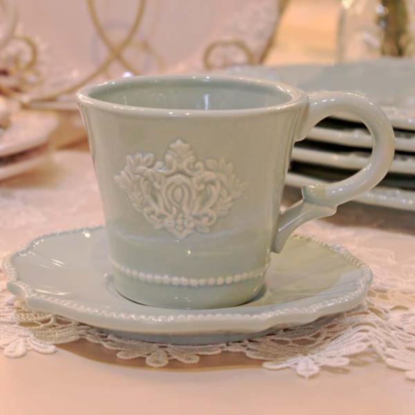 未使用】 カントリーウェア プレート3枚、カップ、ソーサー