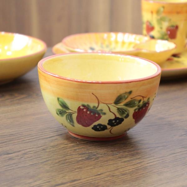 希少 エマブリッジウォーター ストロベリー　チェリー フレンチボウル　カフェオレ hokuo_127-347-pfa-10-fs