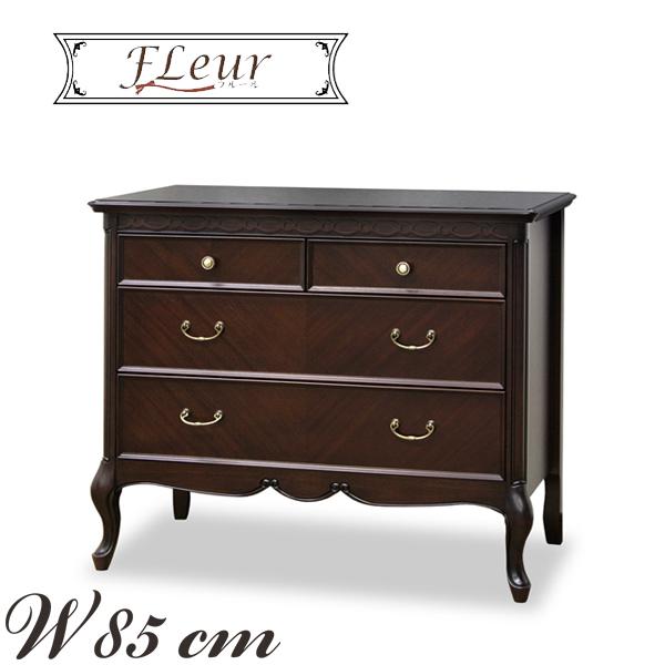 4段チェストダークブラウン東海家具