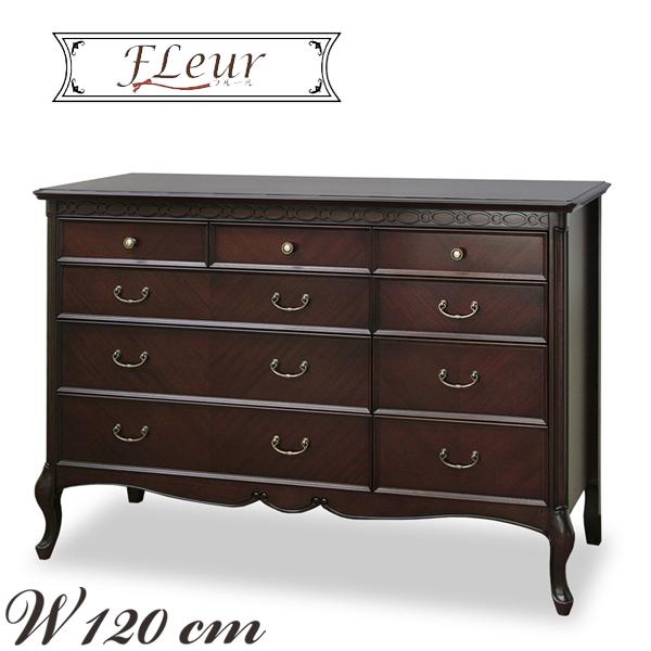 東海家具工業 チェスト ローチェスト タンス 衣類収納 幅120cm 東海