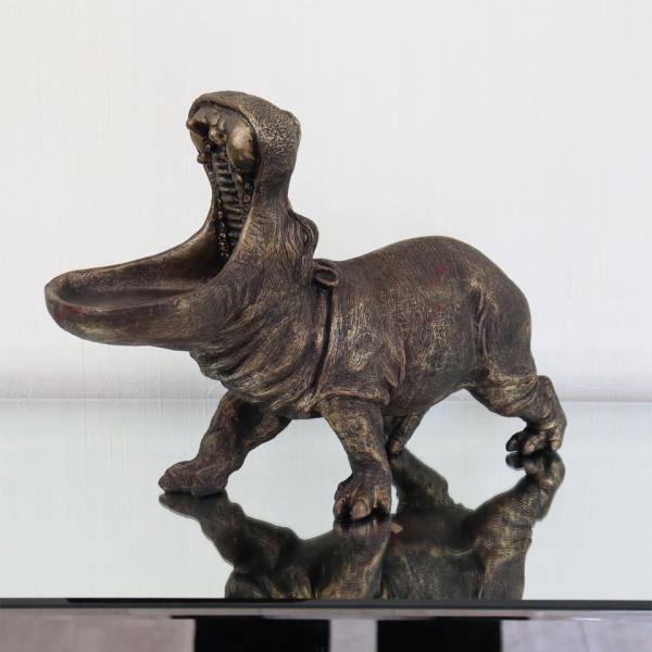カバ　河馬　金属　彫像　オブジェ　置物　インテリア　工芸品　美術品　A1298 カバ 河馬 金属 彫像 オブジェ 置物 インテリア 工芸品 美術品 A1298