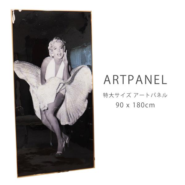 アートフレーム マリリン・モンロー 水晶絵 アートパネル ウォールデコ
