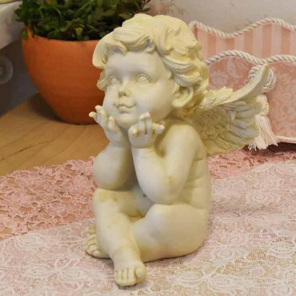 天使 置物 オーナメント アンティーク エンゼル ベイビーエンジェル
