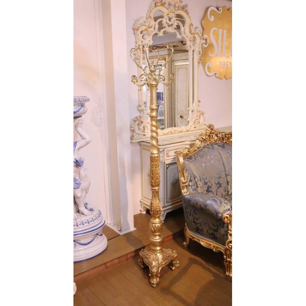 イタリア SILIK シリック コートハンガー ゴールド : インテリア北欧