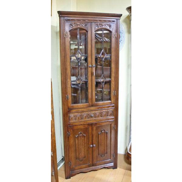アンティーク ステンドグラス モダン木製キャビネット antique & Vintage furniture at's(アッツ)□ / 英国ステンド