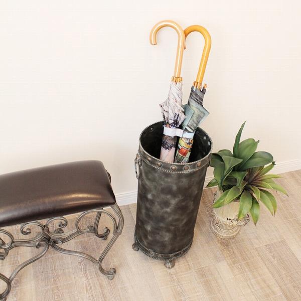 輸入雑貨 ロートアイアン 『アンブレラスタンド』 アンティーク調 傘