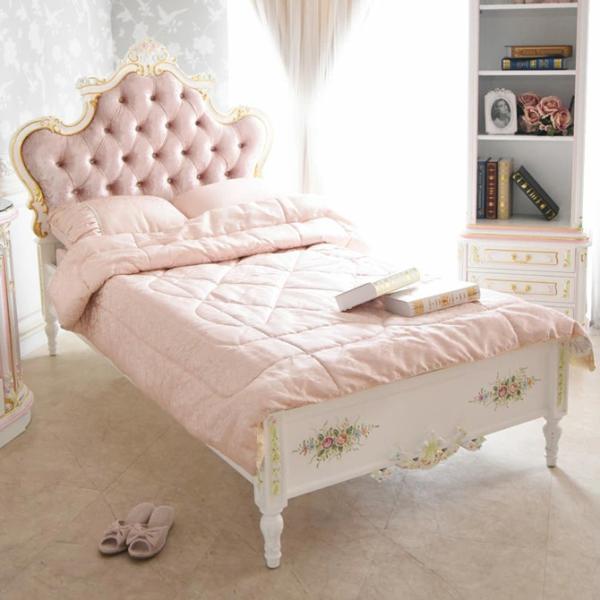 要問い合せ♥️子供～大人女子まで♥️ロココ調　プリンセスベッド　癒される♪　2色 要問い合せ♥️子供～大人女子まで♥️癒される♪ロココ調 プリンセス