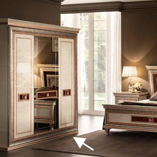 イタリア ワードローブ 3ドア クローゼット ドルチェビータ アレド