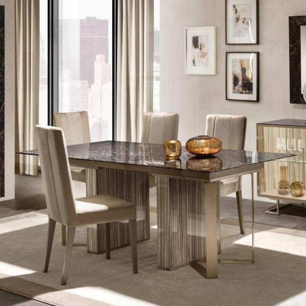 ダイニングテーブル 固定式 200cm LUCE dark ルーチェダーク 長方形