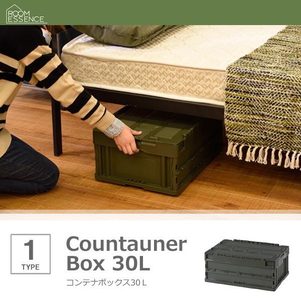 コンテナボックス 蓋付き 折りたたみ おしゃれ 30l 収納ボックス Dsazcf S31nr モダンおしゃれ家具 北欧リビング 通販 Yahoo ショッピング
