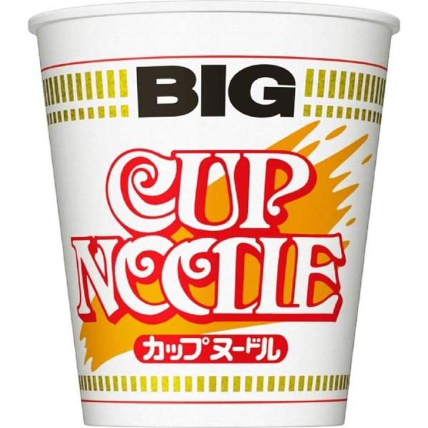 カップヌードル ＢＩＧ ２４個（２ケース） 【日清食品】 宅配100サイズ カップ麺 ロングセラー ビッグ 大盛 謎肉 ラーメン