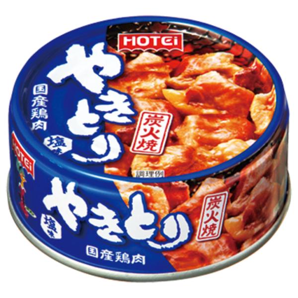 HOTEi（ホテイ） やきとり 塩味 75g 48個（2ケース） 宅配100サイズ