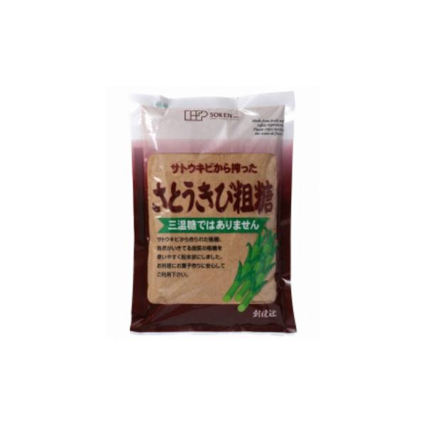 【Ｍ】創健社 さとうきび粗糖 500g １０個（１ケース） 宅配100サイズ 粗糖 さとうきび 砂糖 ミネラル カルシウム カリウム 鉄分