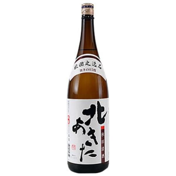 【Ｗ】北鹿 普通酒 北あきた 1.8L ６本（１ケース） ＪＰ宅配100サイズ 普通酒 晩酌 コスパ 中口 国産米 秋田 日本酒