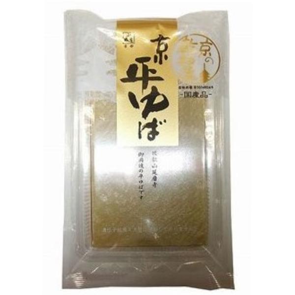 厳選した国産大豆を原料に作り上げた、比叡山延暦寺御用達の平ゆばです。賞味期間：製造より12ヶ月原材料名：大豆（国産・遺伝子組換えでない）