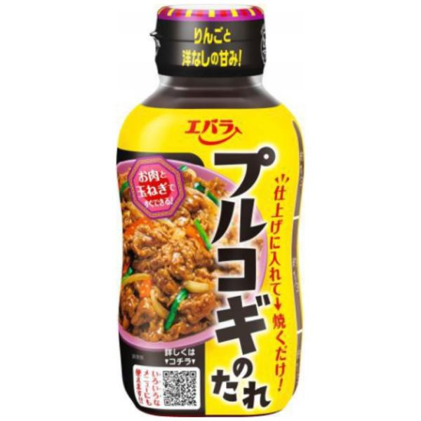 エバラ プルコギのたれ 230g １２個（１ケース） 宅配80サイズ プルコギ タレ 本醸造醤油 りんご 洋なし フルーティ 甘辛 韓国料理