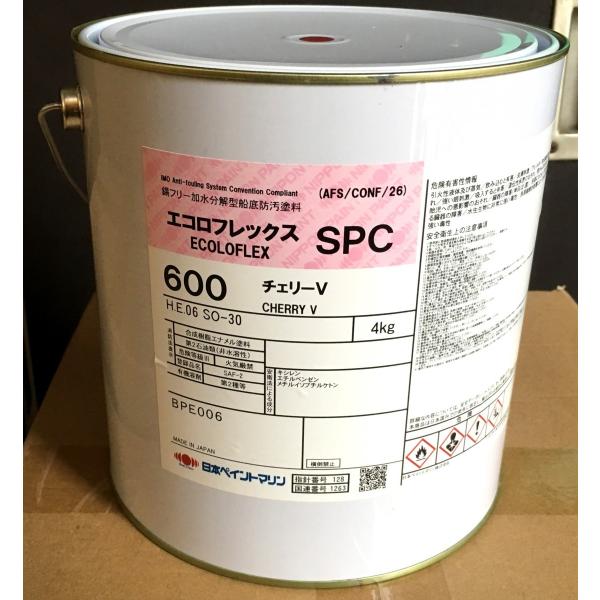 日本ペイント エコロフレックスSPC600 チェリーV 4kg : Future 日本ペイント エコロフレックスSPC600 チェリーV 4kg : Future