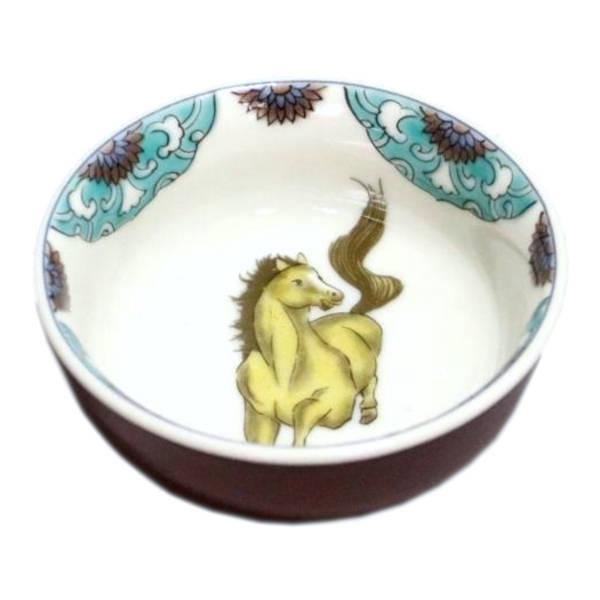 九谷焼 北山堂オリジナル干支盃 午 黄【化粧箱入】 : 北山堂 - 通販